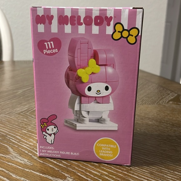 Hello Kitty Build Kit Block Figure - My Melody - 111 Pieces - Picture 6 of 6